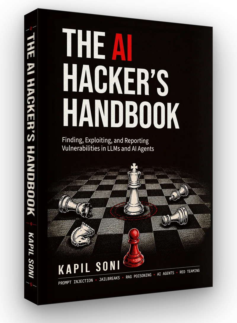 Cover of The AI Hacker's Handbook by Kapil Soni